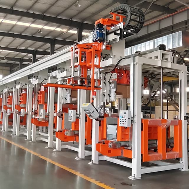  Straight PU Foaming Line For Cabinet